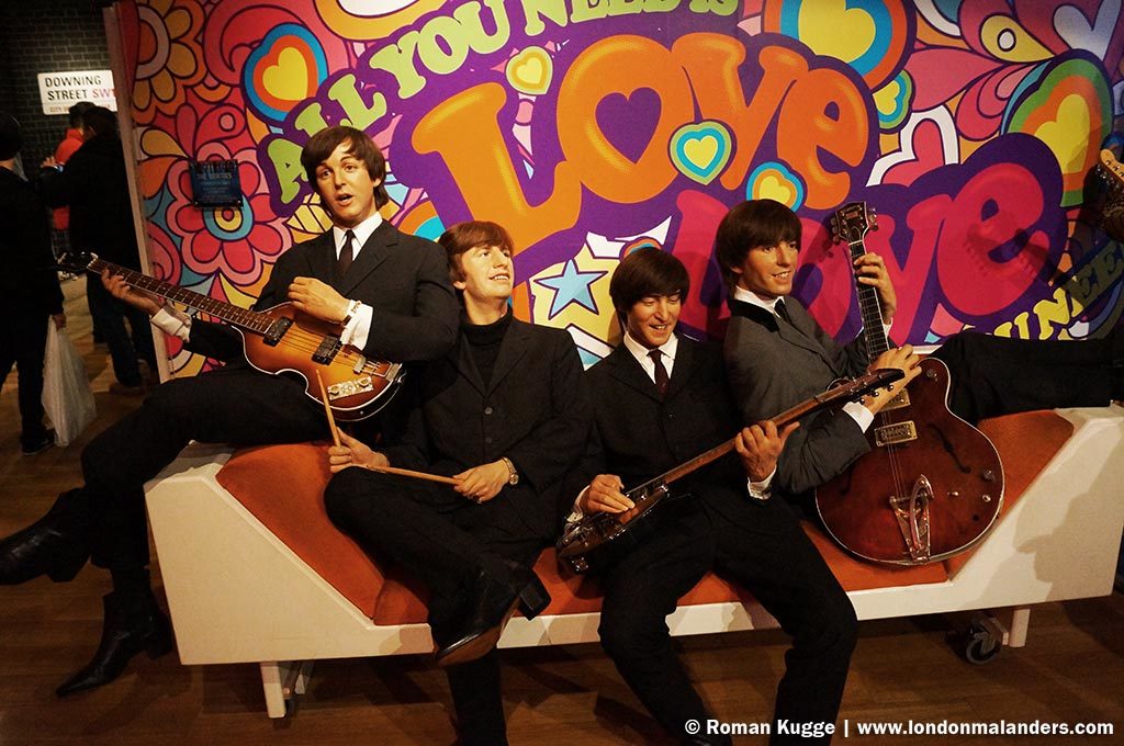 Madame Tussauds London Beatles