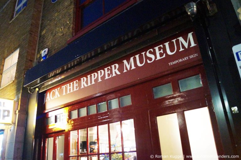 jack the ripper museum london infos preise Öffnungszeiten london